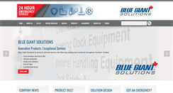 Desktop Screenshot of bluegiantsolutions.com