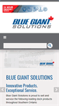 Mobile Screenshot of bluegiantsolutions.com